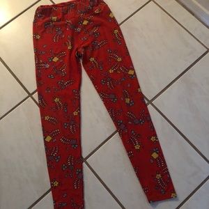 LuLaRoe pop art leggings